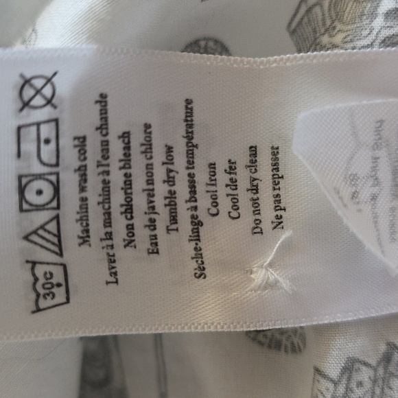 Mountain Khakis White & Gray Relaxed Fit Mens Cotton Shirt. Size Medium - Picture 10 of 12